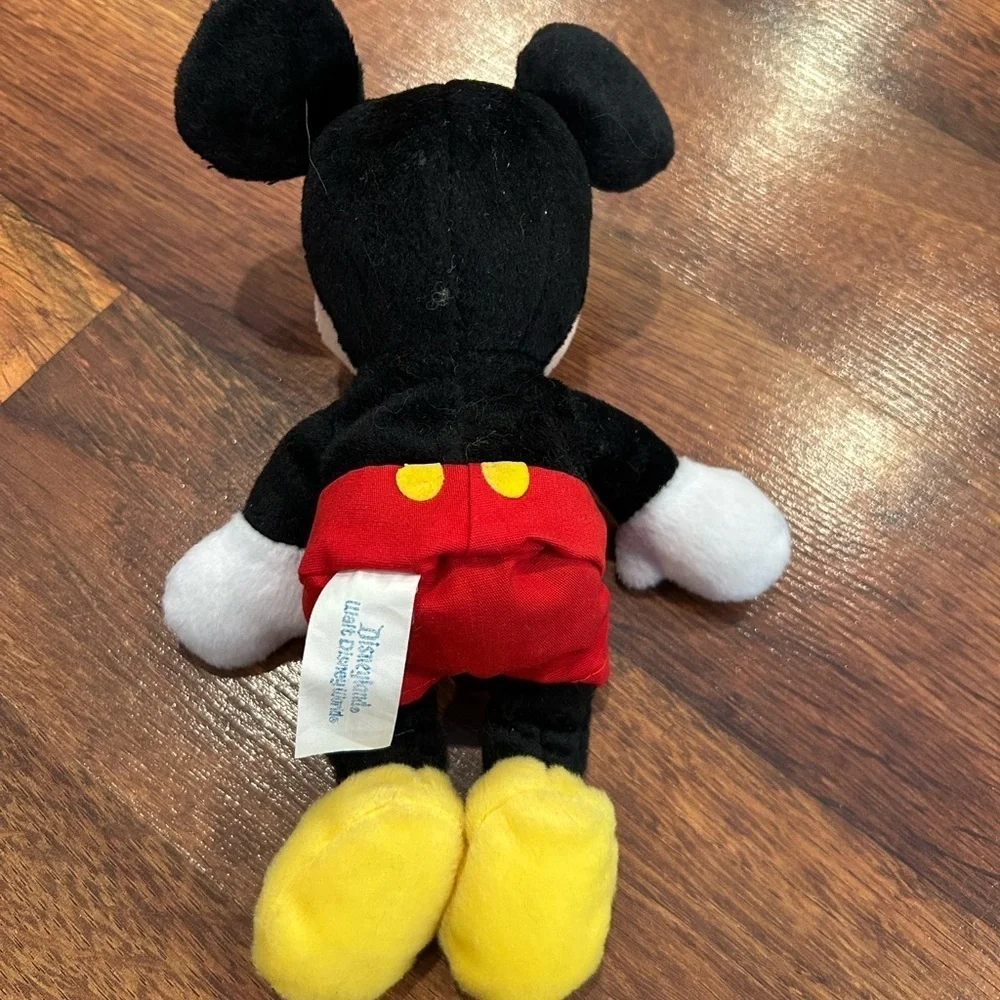 Vintage Disney's Mickey Mouse Plush Walt Disney World Resort 8” Bean Bag